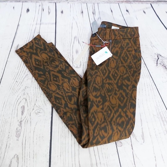 Level 99 Janice ultra skinny jeans in caramel - Picture 4 of 8